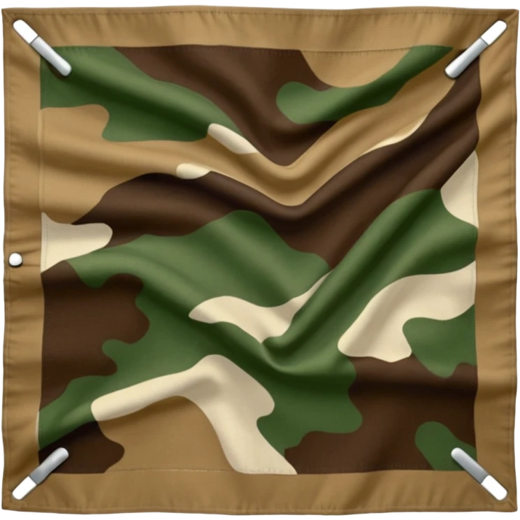 camouflage bandana emoji