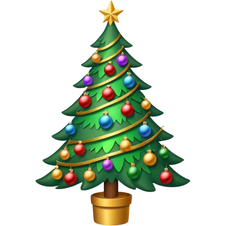 christmas tree emoji