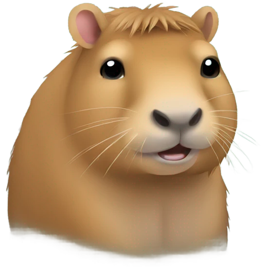 Capybara emoji