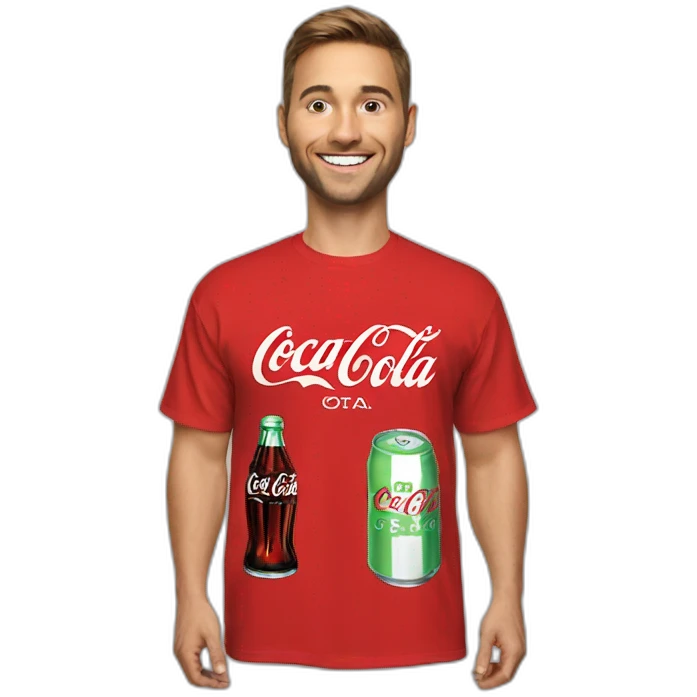 Coca cola shirt emoji