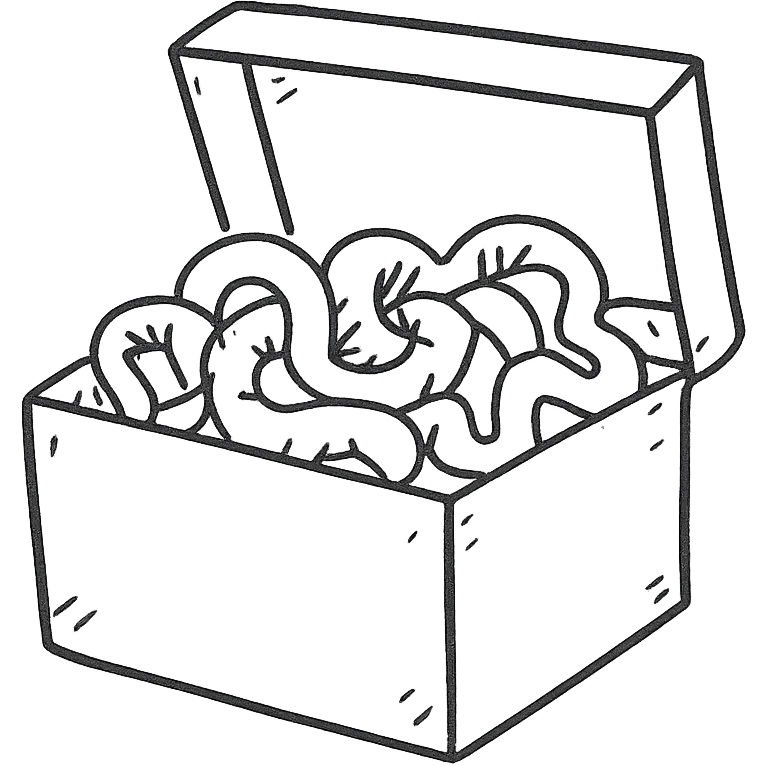 a box for entrails emoji