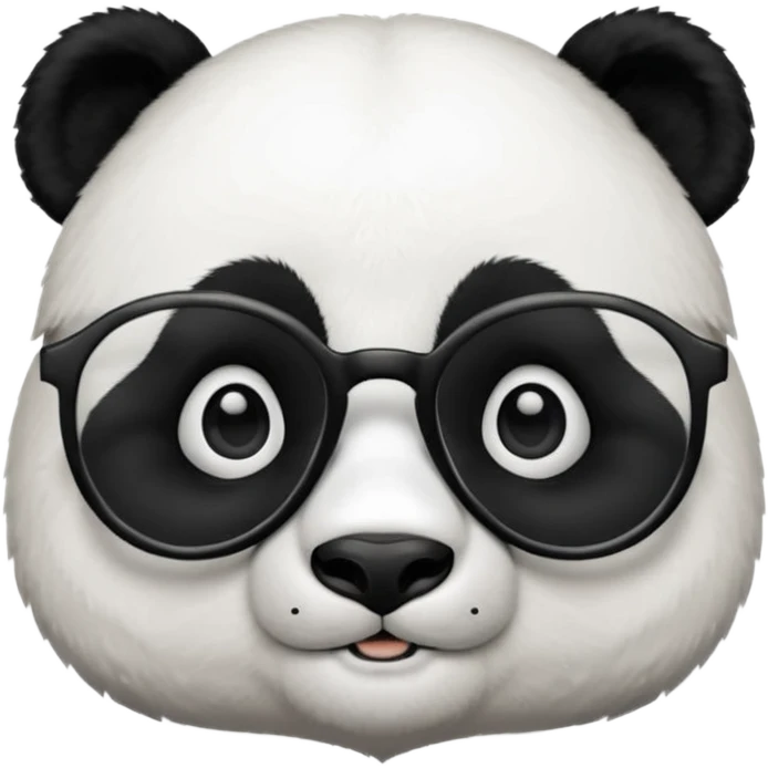 panda with glasses emoji