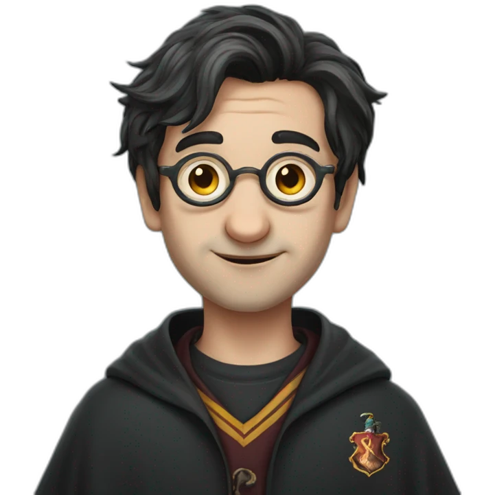 Rat as Harry Potter emoji
