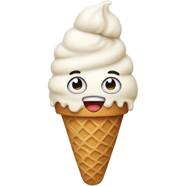 Ice cream emoji