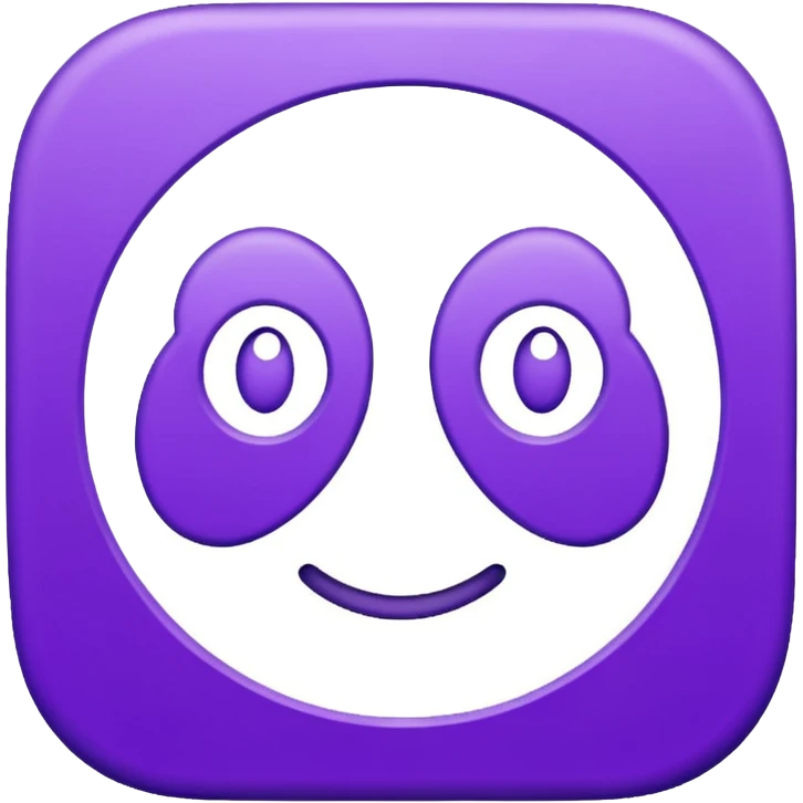 purple mark check emoji