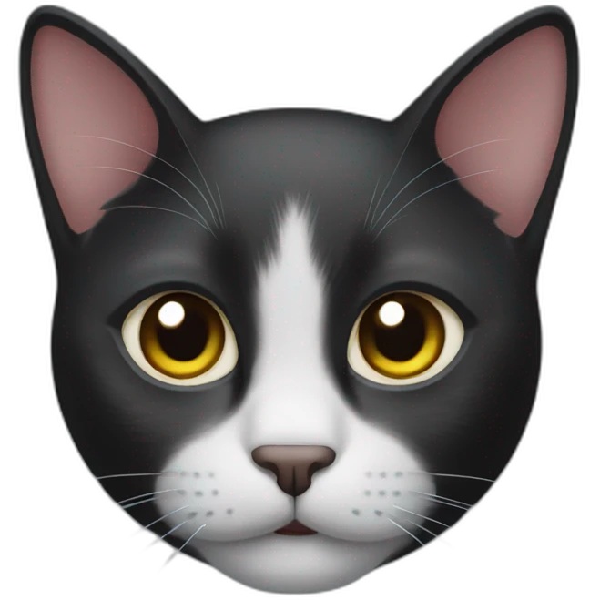 Black cat named Manjaco emoji