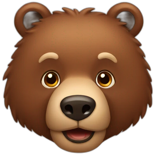 Brown bear emoji