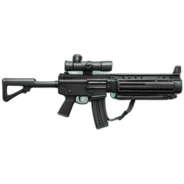 HEAVY MACHINE GUN emoji