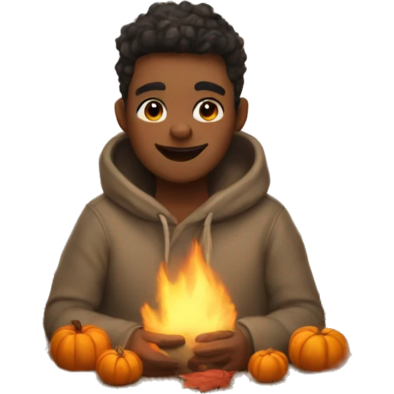 cozy autumn vibes emoji