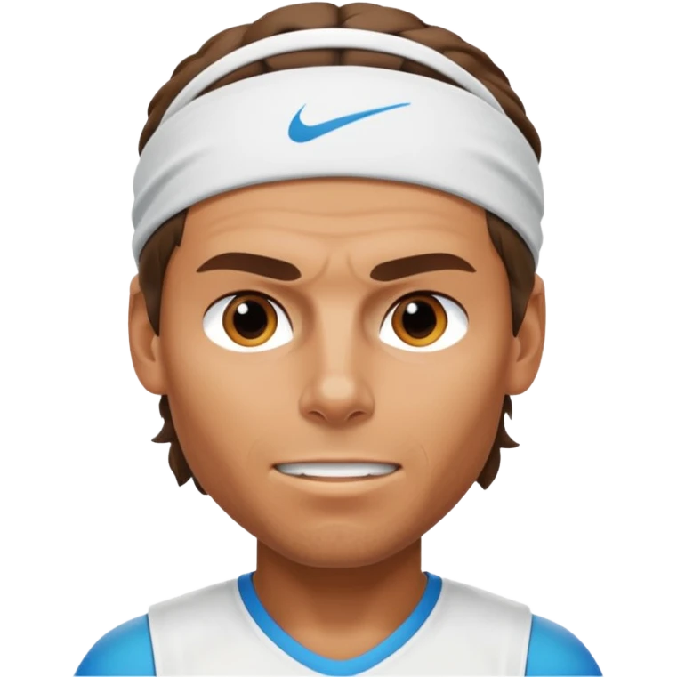 rafael nadal with head band emoji