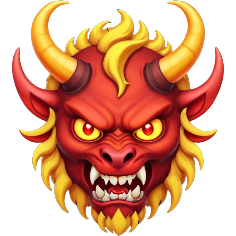 demon rage emoji