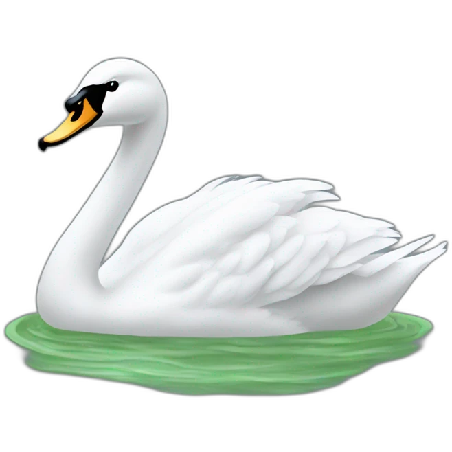 Spirale à tête de cygne emoji