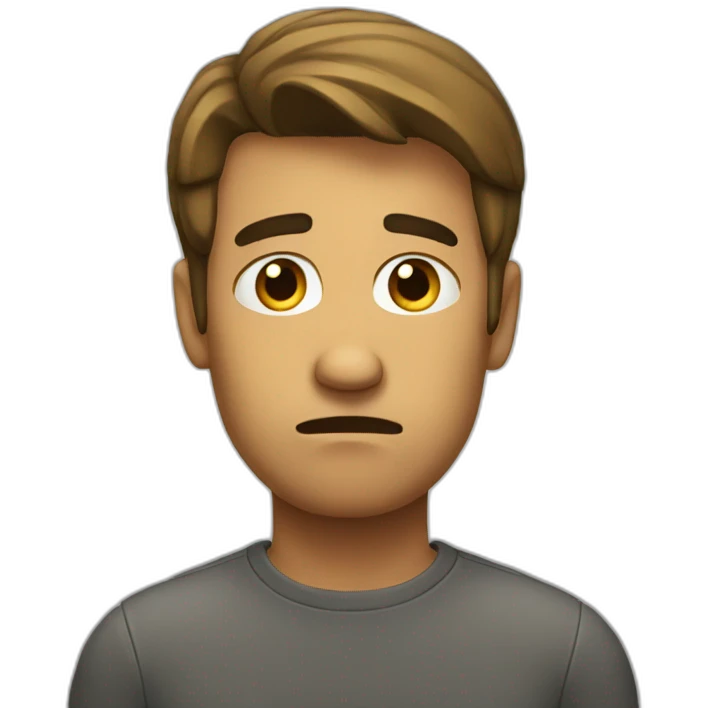 disappointed emoji