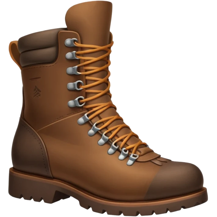 mountain boot emoji