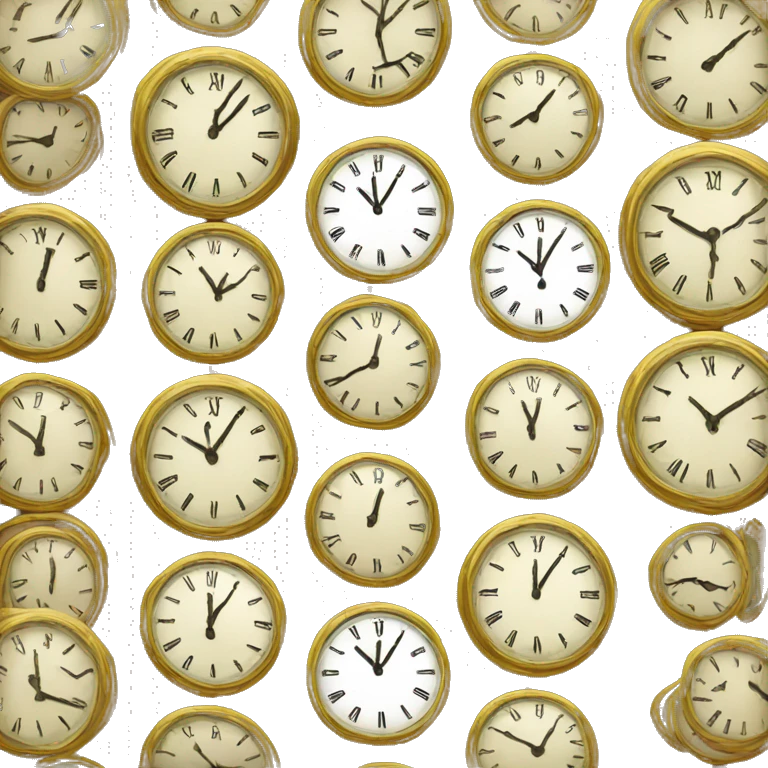 special clock  emoji