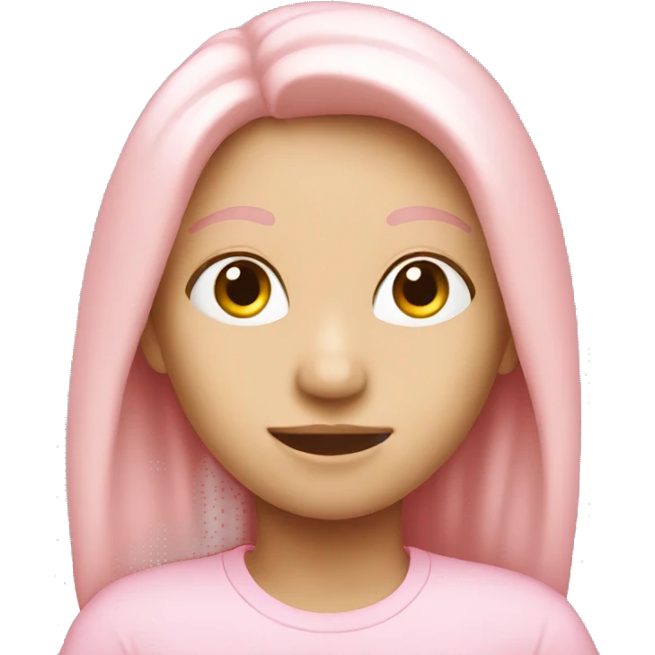 light pink  emoji