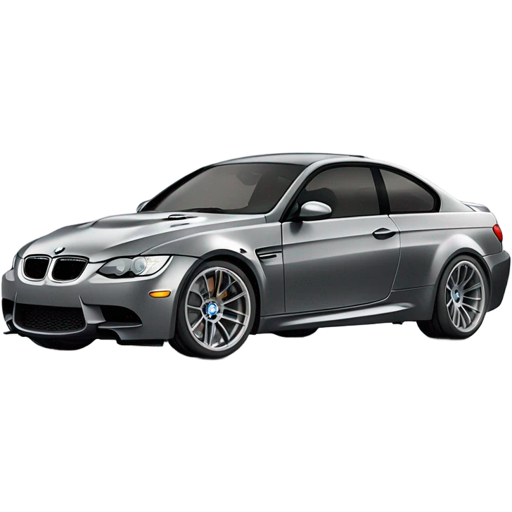 BMW m3 e92 gray emoji