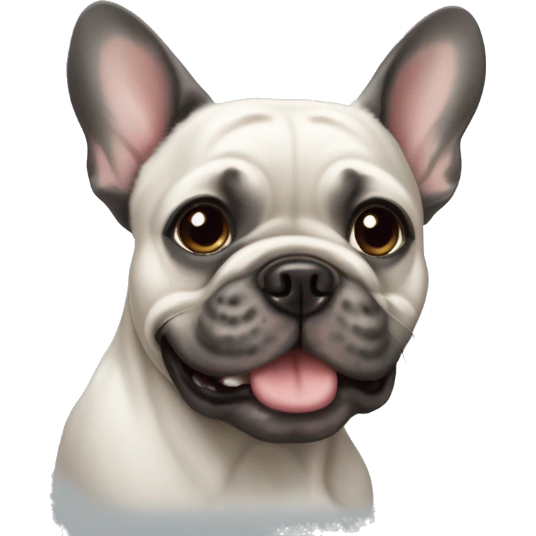 Merle French Bulldog  emoji
