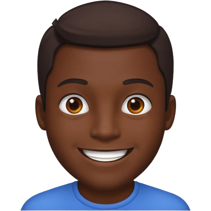 dark skin male emoji emoji