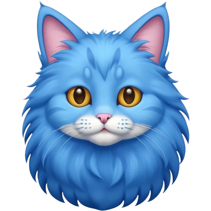 gato azul  emoji