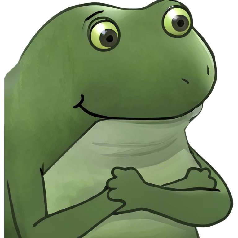 Arms crossed around neck emoji
