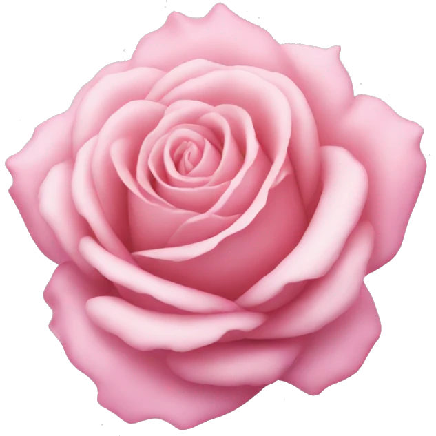Baby pink rose  emoji