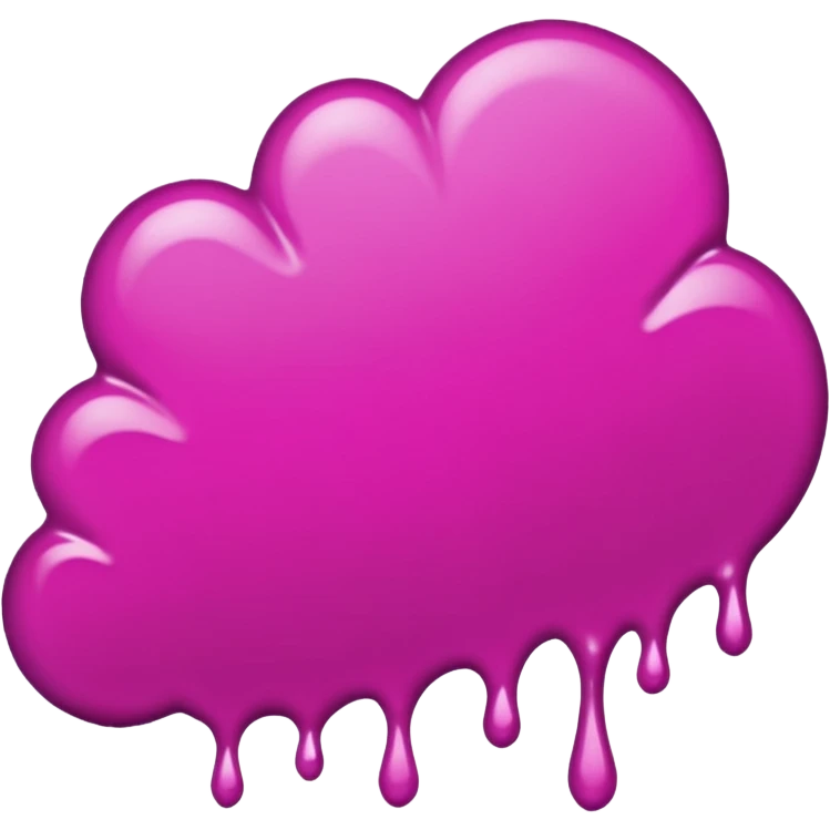 Bright Magenta Splatter emoji
