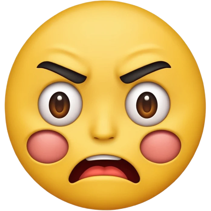 Gross disgusted emoji  emoji