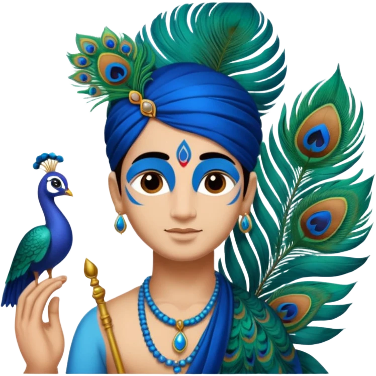 Krishna Feather emoji