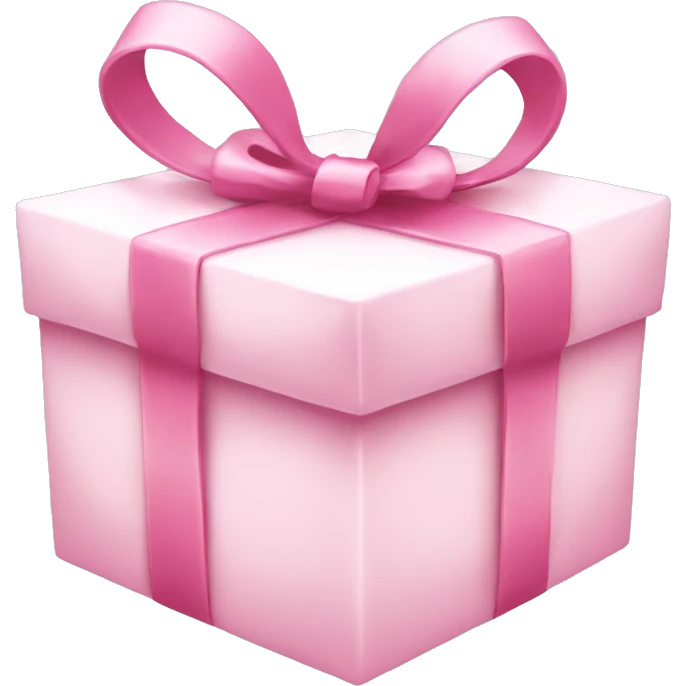 pink white present  emoji