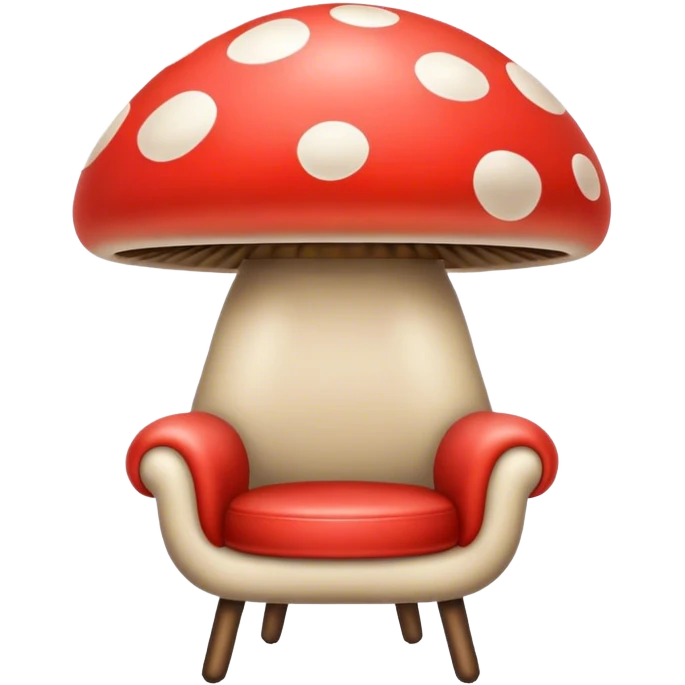 pilze stuhl a emoji