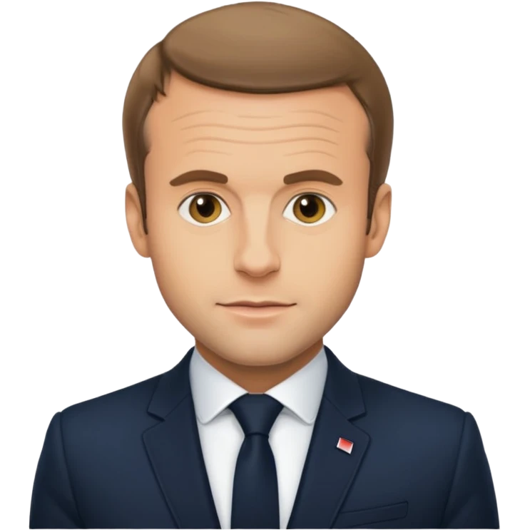 Emmanuel Macron emoji