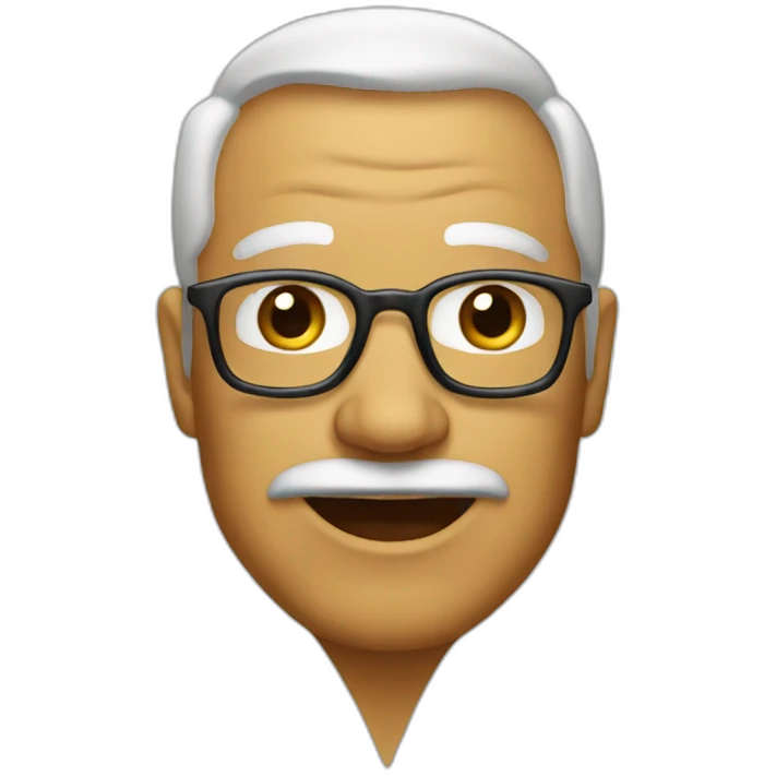 Golden uncle emoji