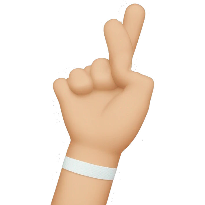 a bandage on a finger emoji