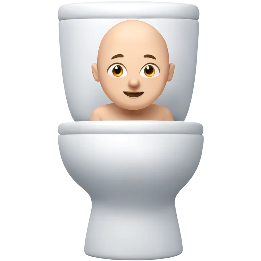 curious bald boy smiling emoji