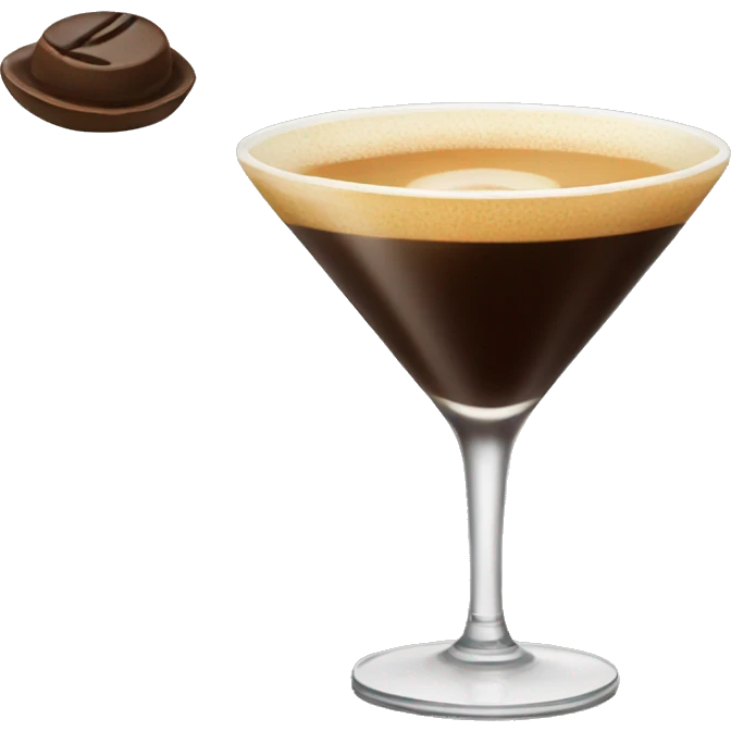 Espresso martini emoji