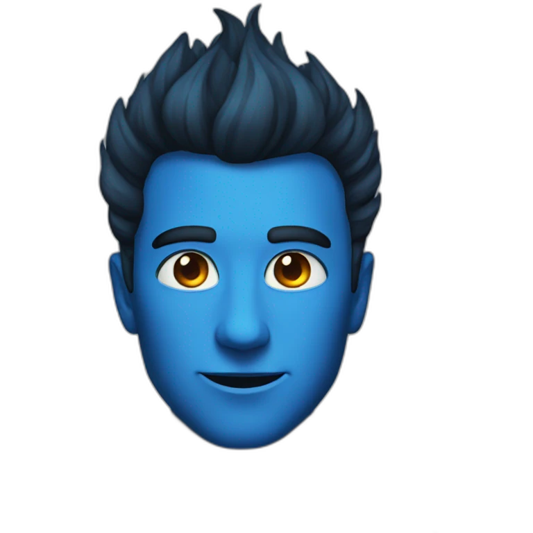 blue fire emoji