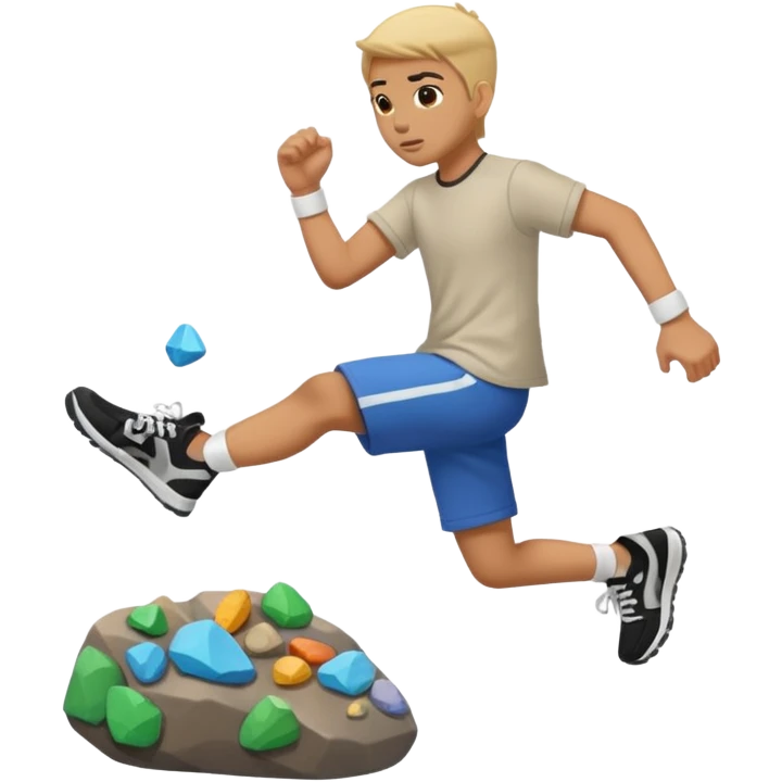 kicking rocks emoji