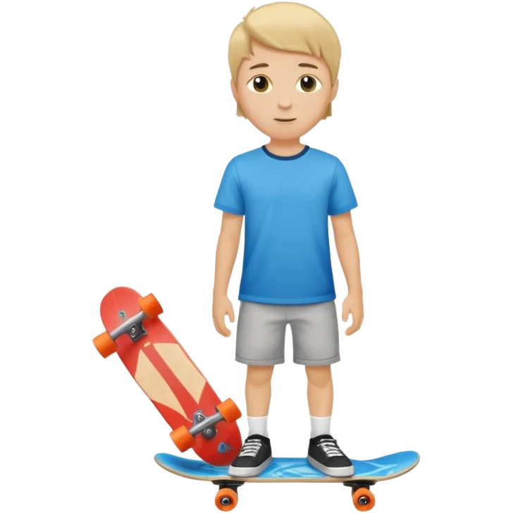 boy with skateboard emoji
