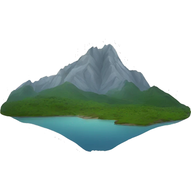 mountain Lake emoji