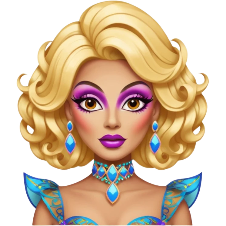 A drag queen emoji