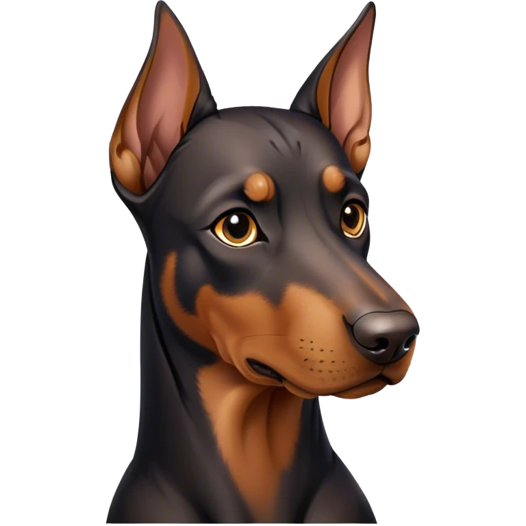 Doberman  emoji