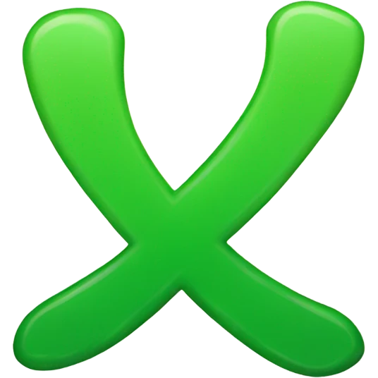 Green check mark emoji