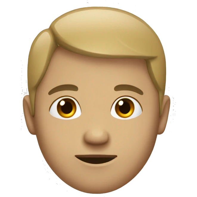 Beige full circle emoji
