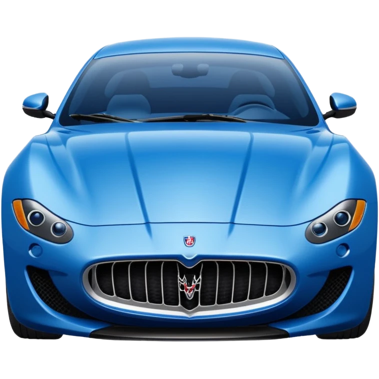 Blue Maserati emoji