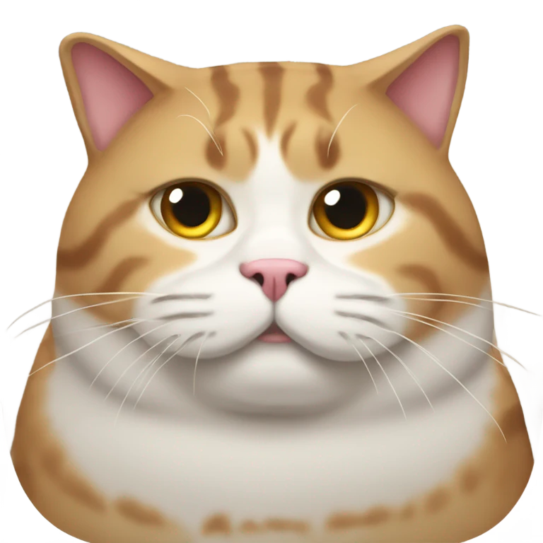 Fat cat emoji
