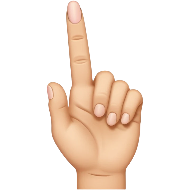Hand emoji middle finger Aage honi chahie emoji