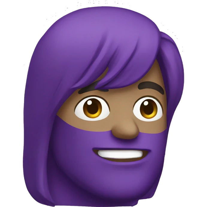 Purple emoji
