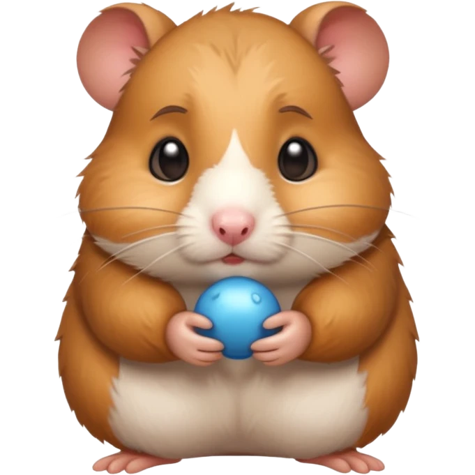 Sad hamster  emoji