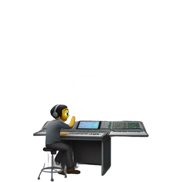AE on led video wall emoji